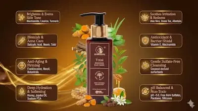 Total Radiance Face Wash