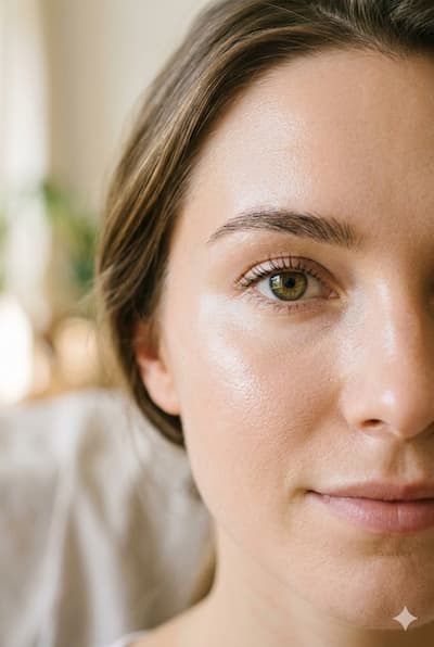 brighter under-eye area after a cause-matched routine