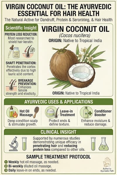 Coconut Oil for Hair: What the Science Actually Says (2025 India Guide) — Botani Bestie Blog