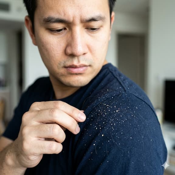 Dandruff and Hair Fall: What's the Real Connection? (2025 Science-Backed Guide) — Botani Bestie Blog