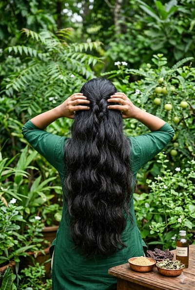 How to Grow Hair Faster Naturally: The Complete Ayurvedic & Science-Backed Guide (2025) — Botani Bestie Blog