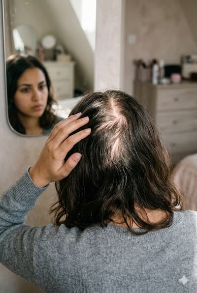 PCOS & Hair Fall: Why It Happens and How to Stop It (The Honest Guide) — Botani Bestie Blog