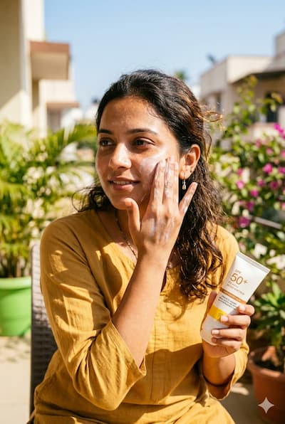 Sunscreen for Indian Skin: The Complete Honest Guide — SPF, PA Rating, White Cast & What Actually Works (2025) — Botani Bestie Blog
