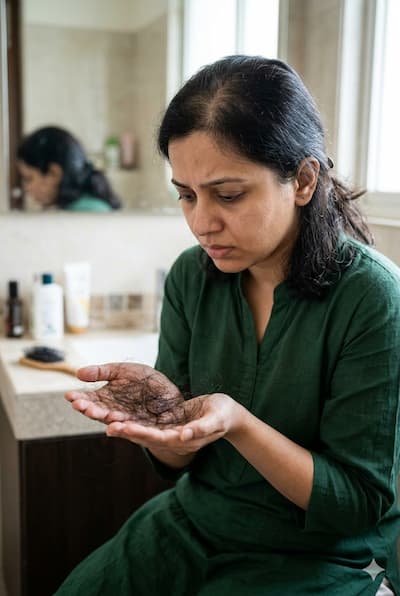 Telogen Effluvium: Why Stress Causes Sudden Hair Fall and How to Recover — Botani Bestie Blog