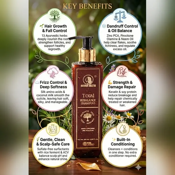 Total Rebalance Shampoo - Botani Bestie